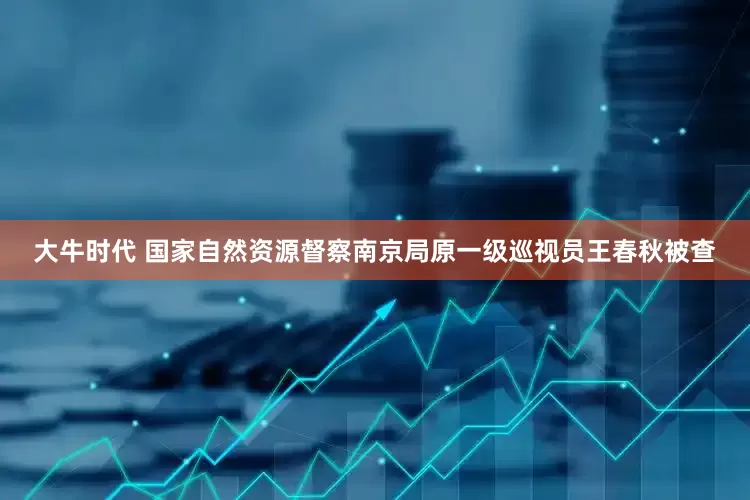 大牛时代 国家自然资源督察南京局原一级巡视员王春秋被查