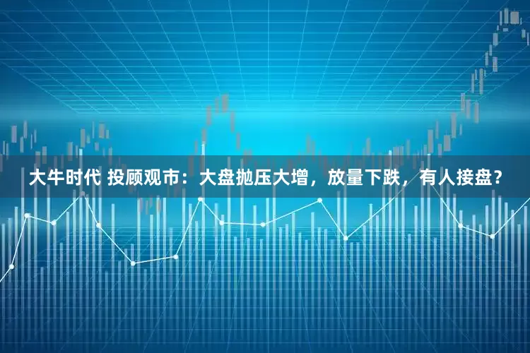 大牛时代 投顾观市：大盘抛压大增，放量下跌，有人接盘？