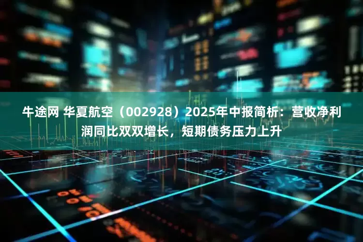 牛途网 华夏航空（002928）2025年中报简析：营收净利润同比双双增长，短期债务压力上升